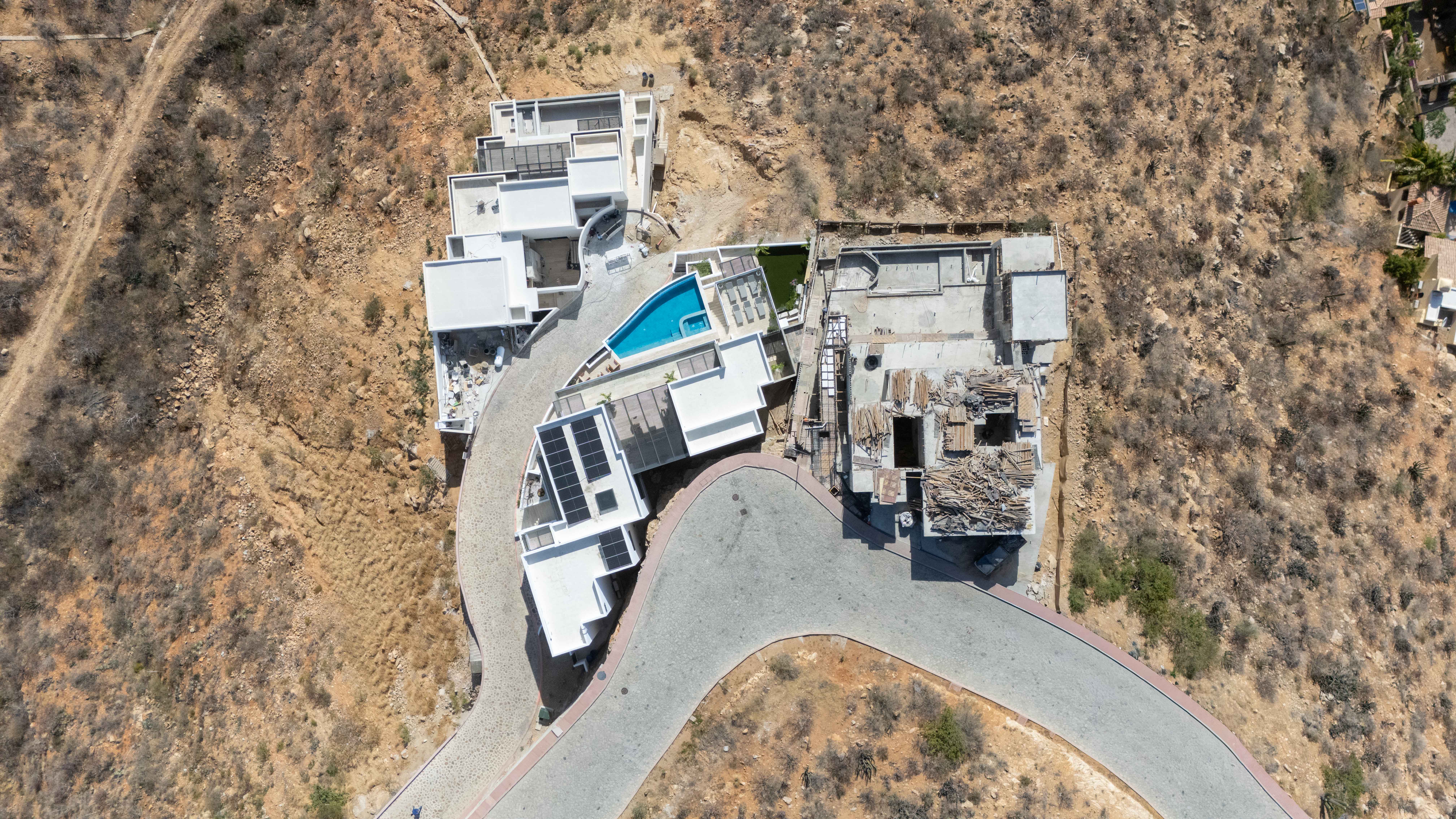 Villa Sundream — Vista aérea con alberca